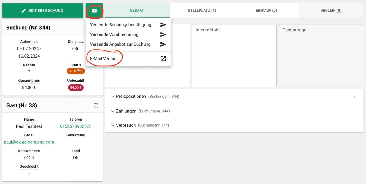 Gastmails